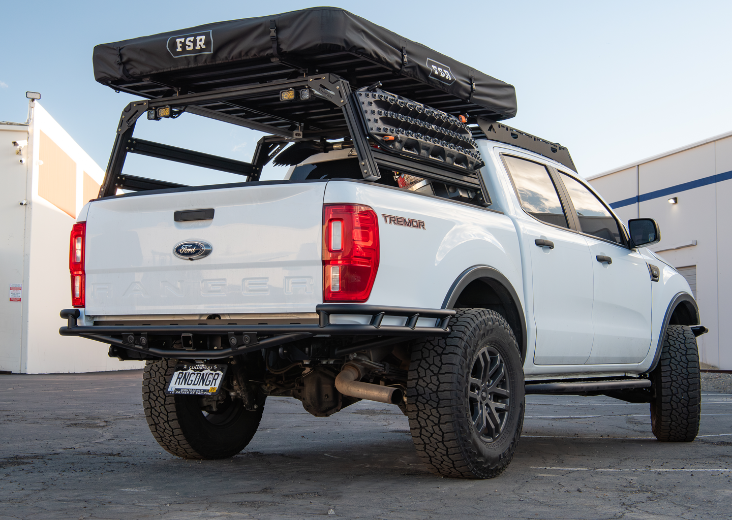 2019-2023 Ford Ranger "Black Diamond Series" High Clearance Rear Bumper