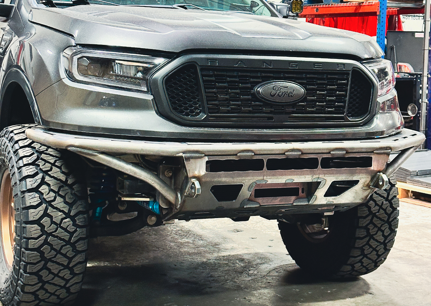 2019-2023 Ford Ranger Front Hybrid Bumper