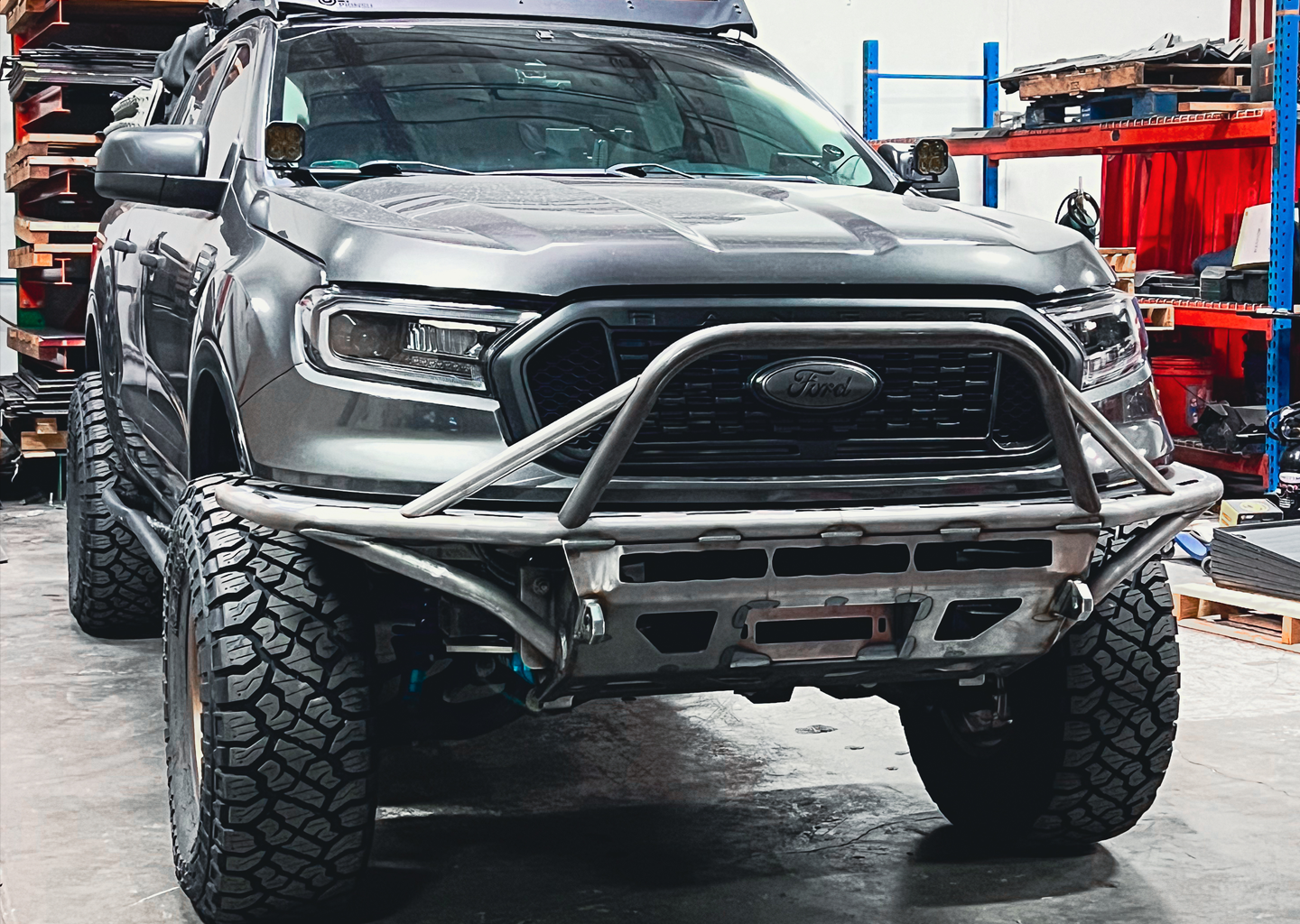 2019-2023 Ford Ranger Front Hybrid Bumper