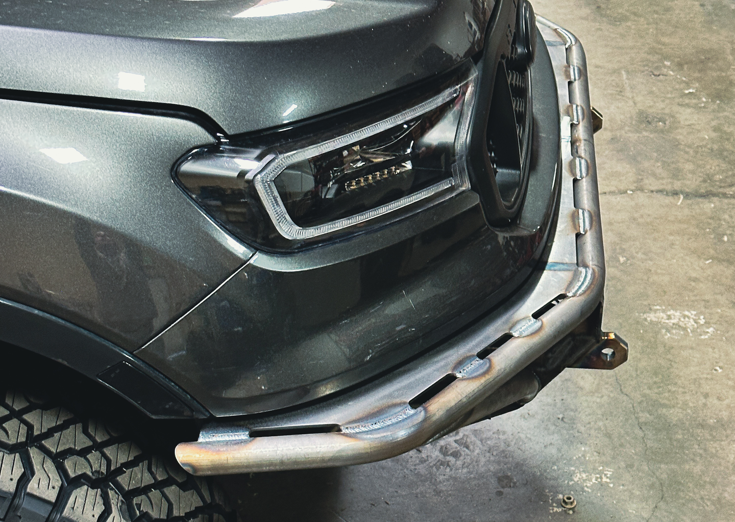 2019-2023 Ford Ranger Front Hybrid Bumper