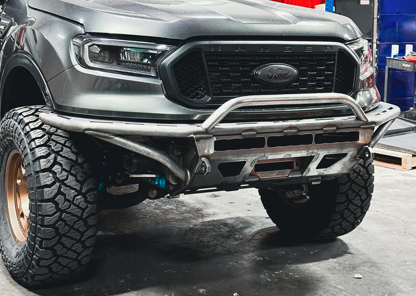 2019-2023 Ford Ranger Front Hybrid Bumper