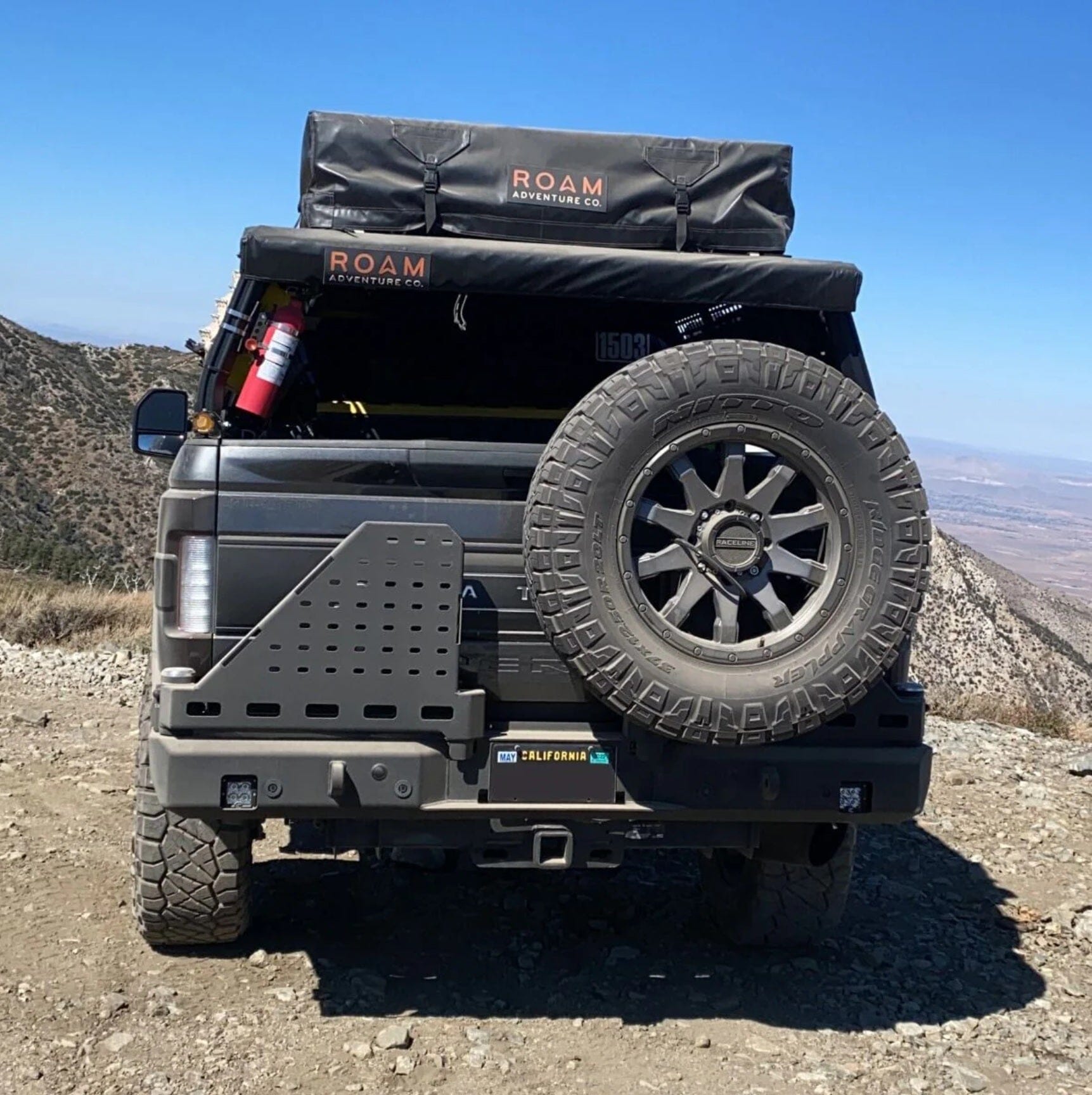 2023+ FORD SUPERDUTY F250/F350 DUAL SWING OUT REAR BUMPER Chassis Unlimited Inc.