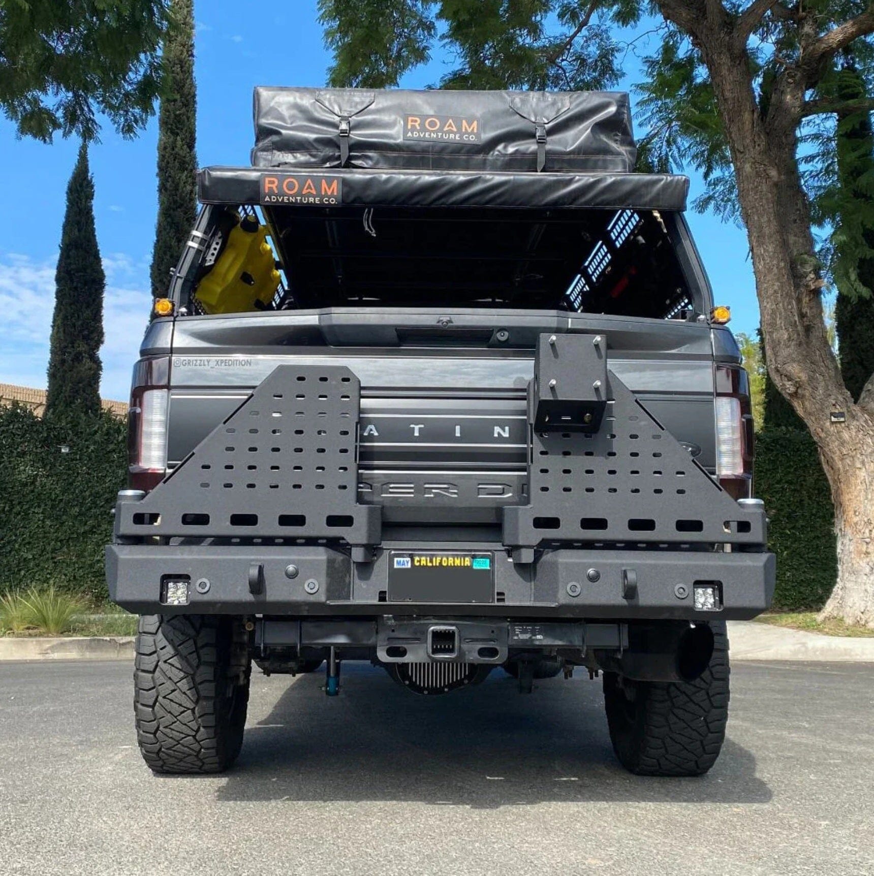 2023+ FORD SUPERDUTY F250/F350 DUAL SWING OUT REAR BUMPER Chassis Unlimited Inc.