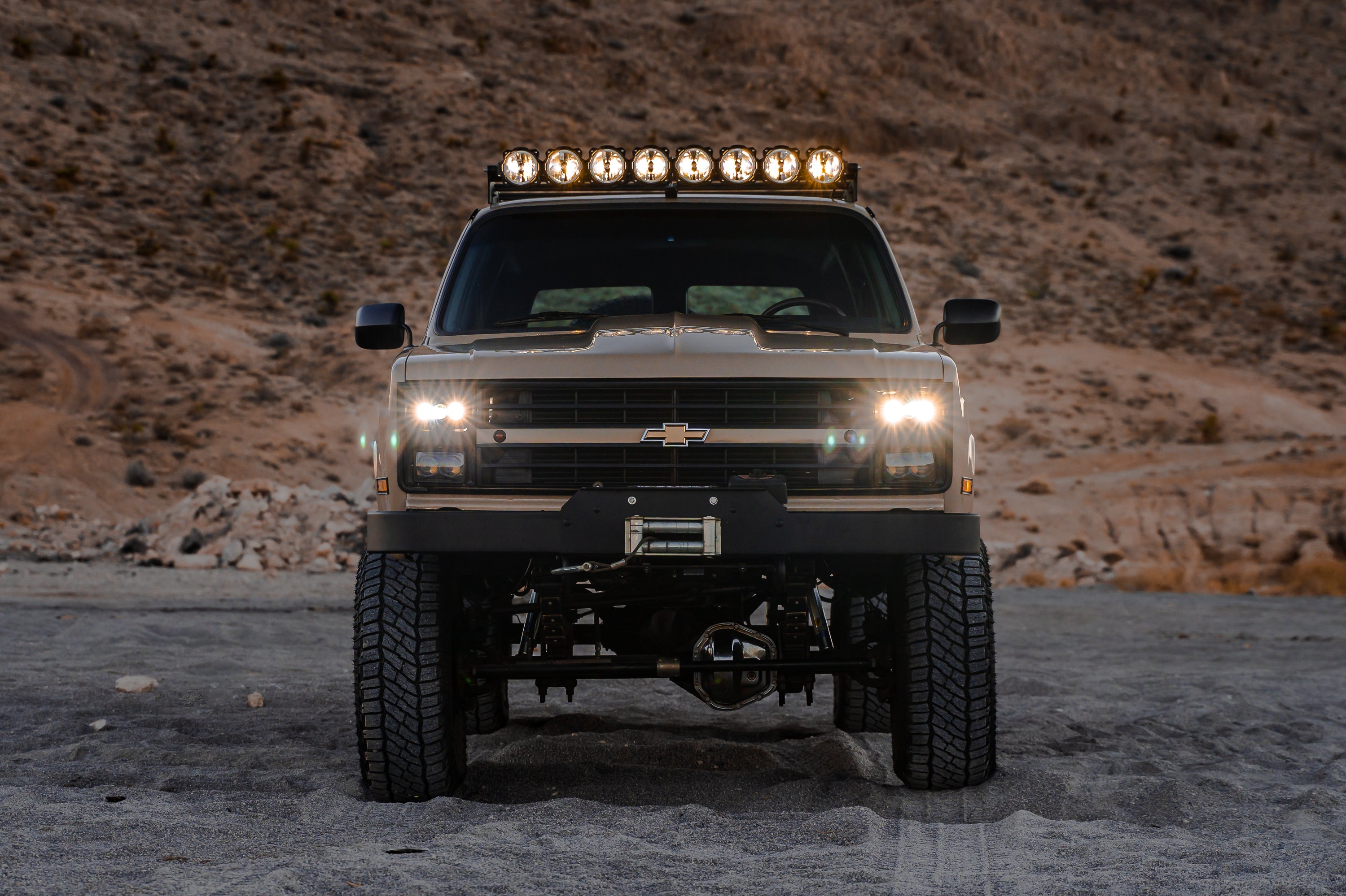 KC Gravit Pro Light Bar Square Body Suburban