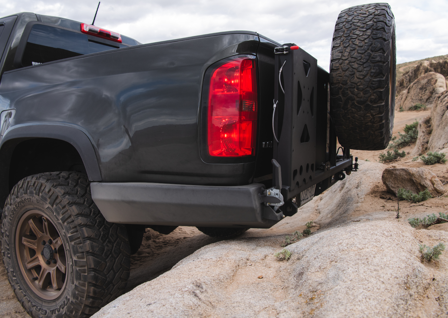 Relentless Off-Road - 2015- 2022 Chevy Colorado/ 2017- 2022 Chevy ZR2 High Clearance Rear Bumper