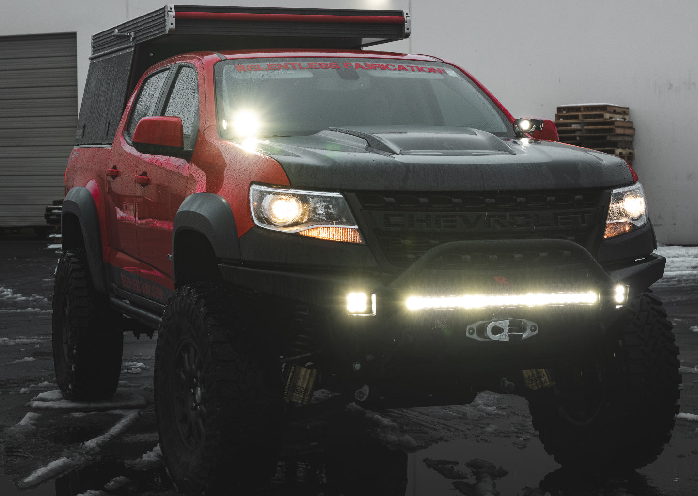 2015-2022 Chevy Colorado Ditch Light Bracket