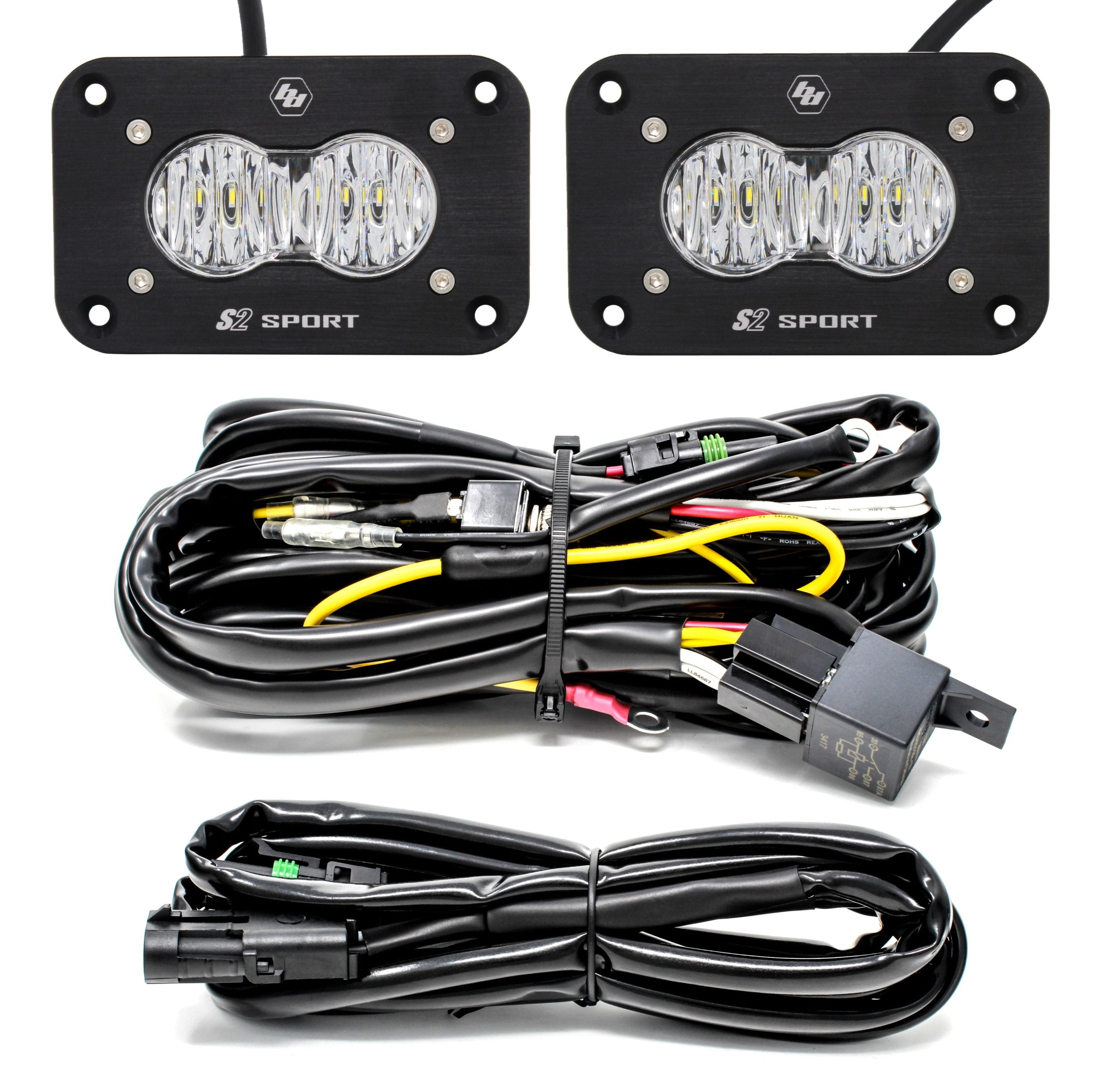 Baja Designs S2 Sport Flush Mount, Pair image 0