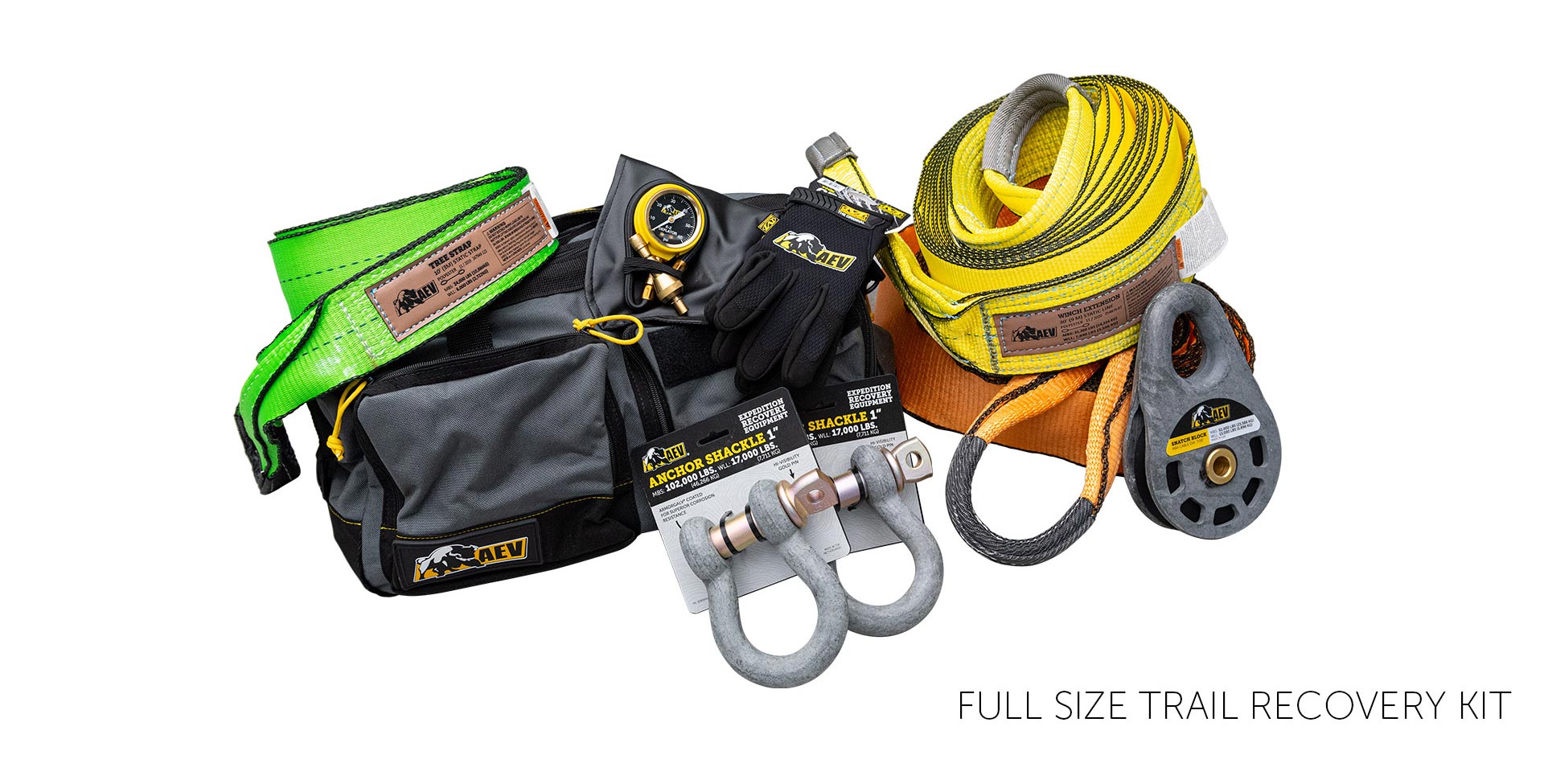 AEV - Full-Size Trail Recovery Gear Kits