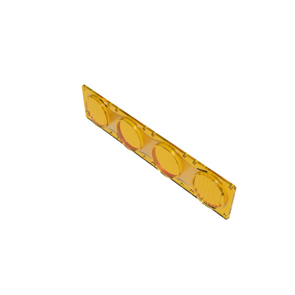 FLEX ERA® LED Light Bar - Performance Yellow Combo Beam Lens for Light Bars - # 4274