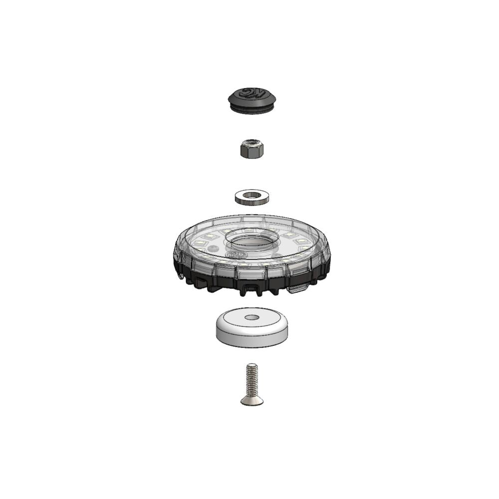 Magnet Mount Kit for Cyclone LED V2 Lights - 2 Pack - # 1372