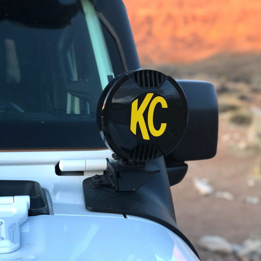 6" SlimLite LED - Light Shield / Hard Cover - Black - # 5109
