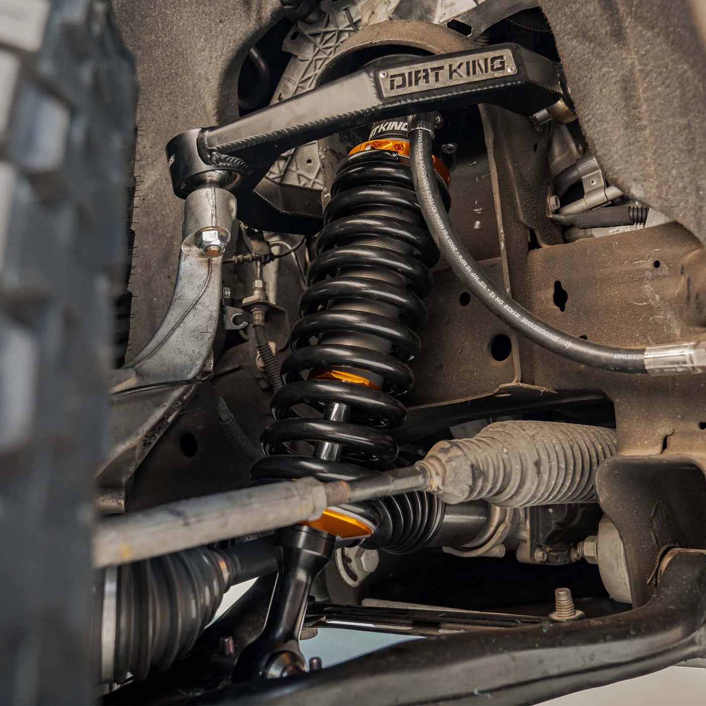 2.5 Coilovers | DCA Remote Reservoir - 19+ Silverado/Sierra 1500 | Dirt King