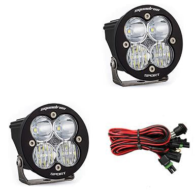 Baja Designs Squadron SAE Round, LED, Pair image 0