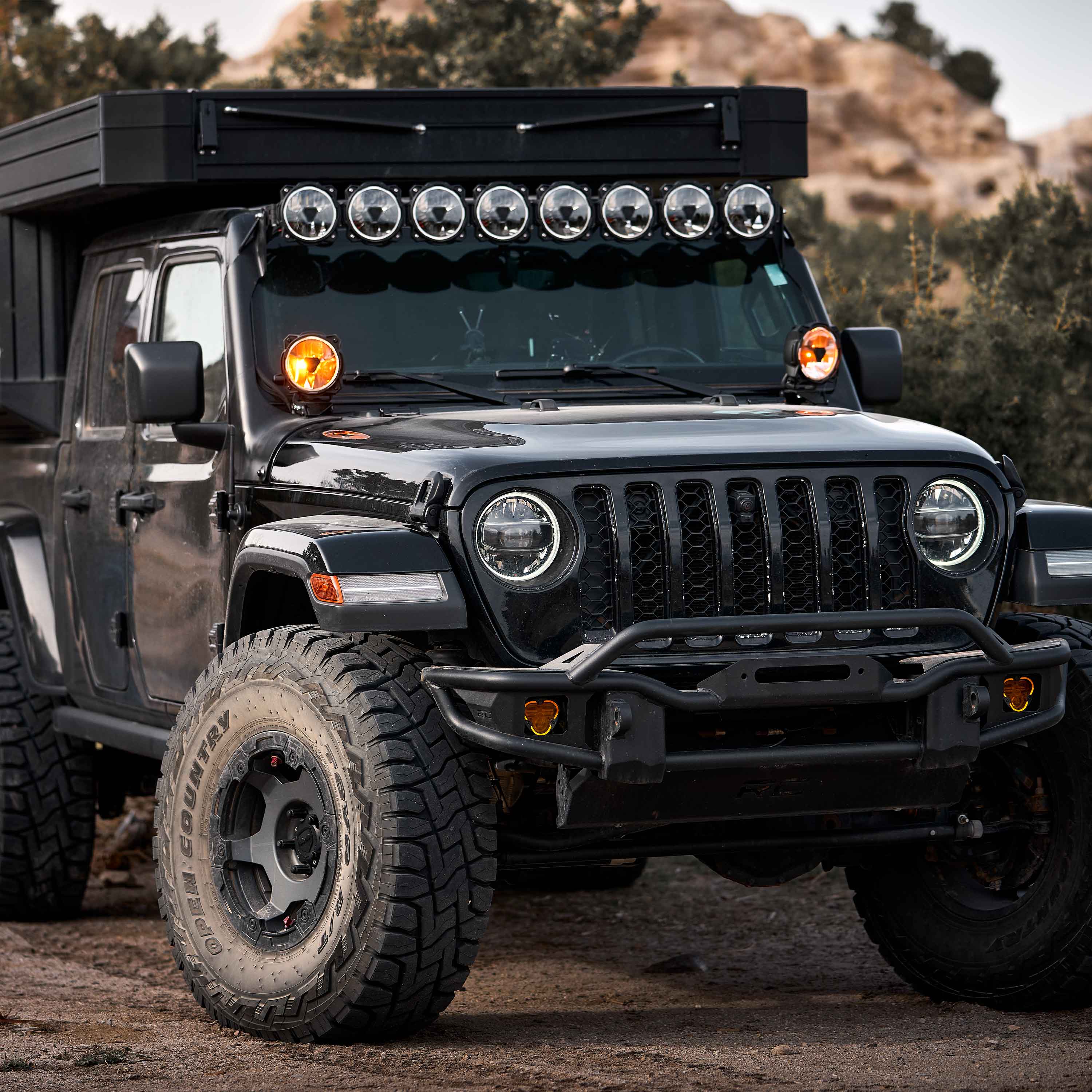 Gravity® Titan™ 6" LED - Pair Pack - Wide-40 Beam - #91403