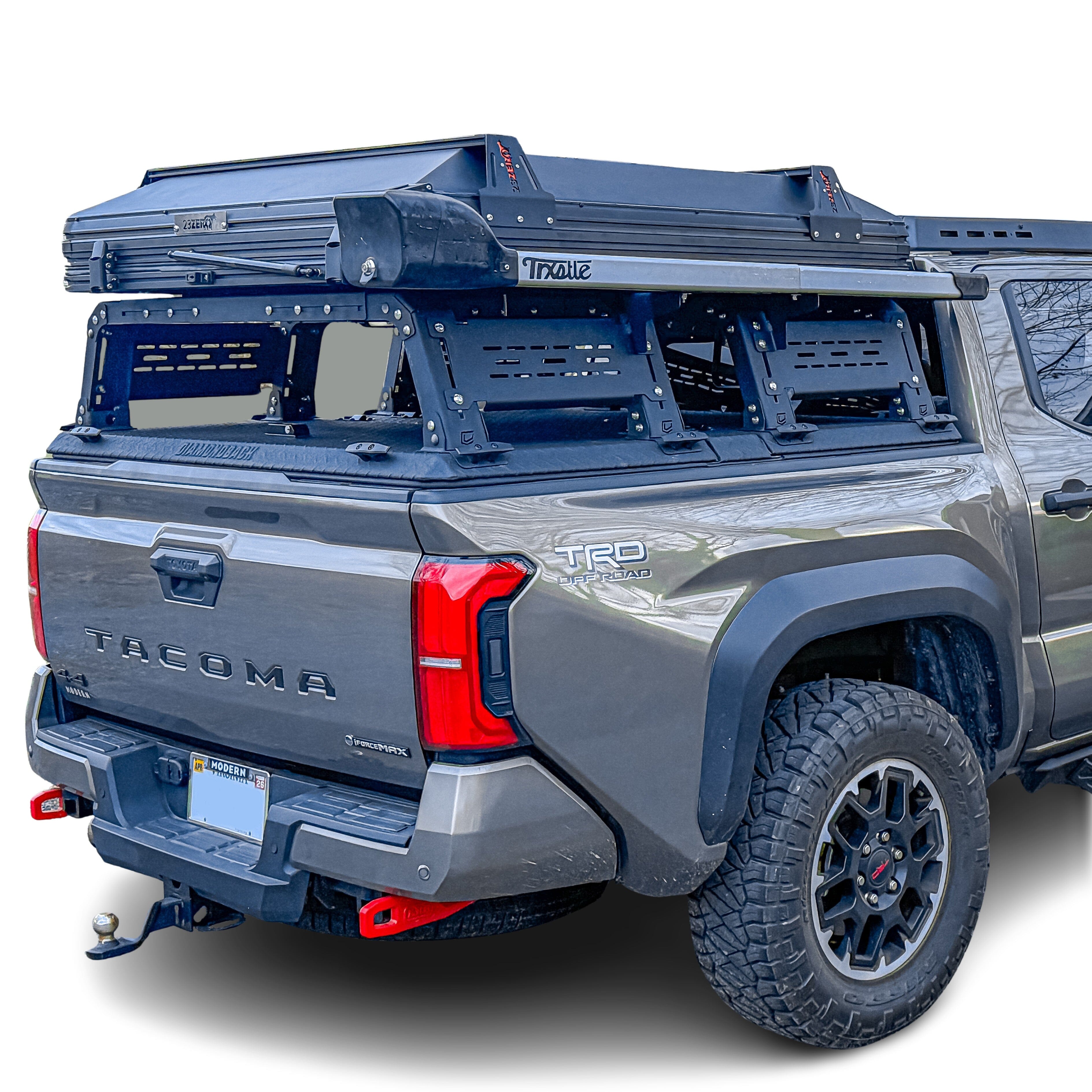 THORAX BED RACK SYSTEM- FITS DIAMOND BACK COVERS 2024-2025 TACOMA Motor Vehicle Parts Chassis Unlimited Inc.
