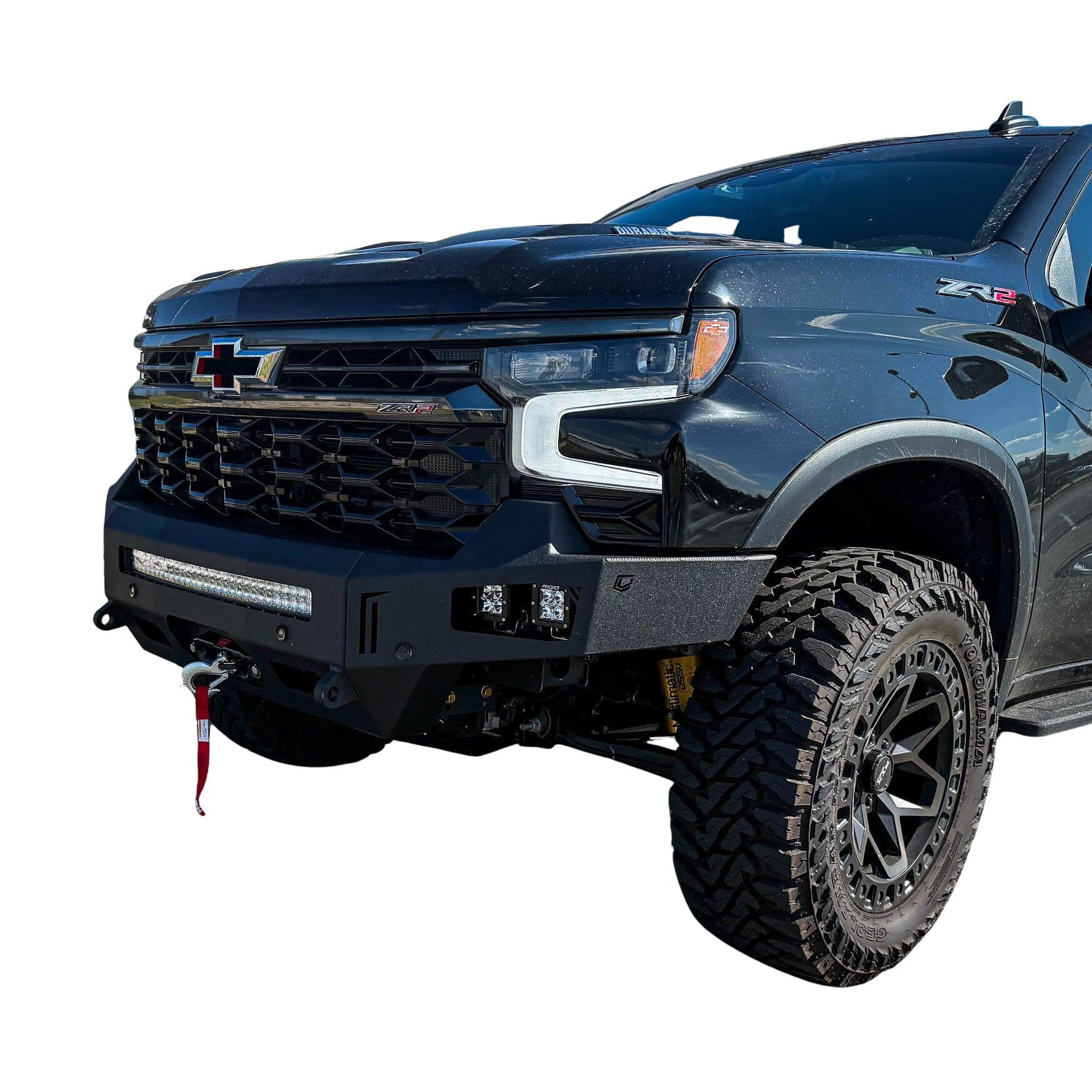 2023-2025 CHEVY 1500 ZR2 OCTANE FRONT WINCH BUMPER Chassis Unlimited Inc.