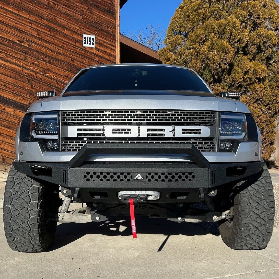 2010-2014 FORD RAPTOR OCTANE FRONT WINCH BUMPER Chassis Unlimited Inc.