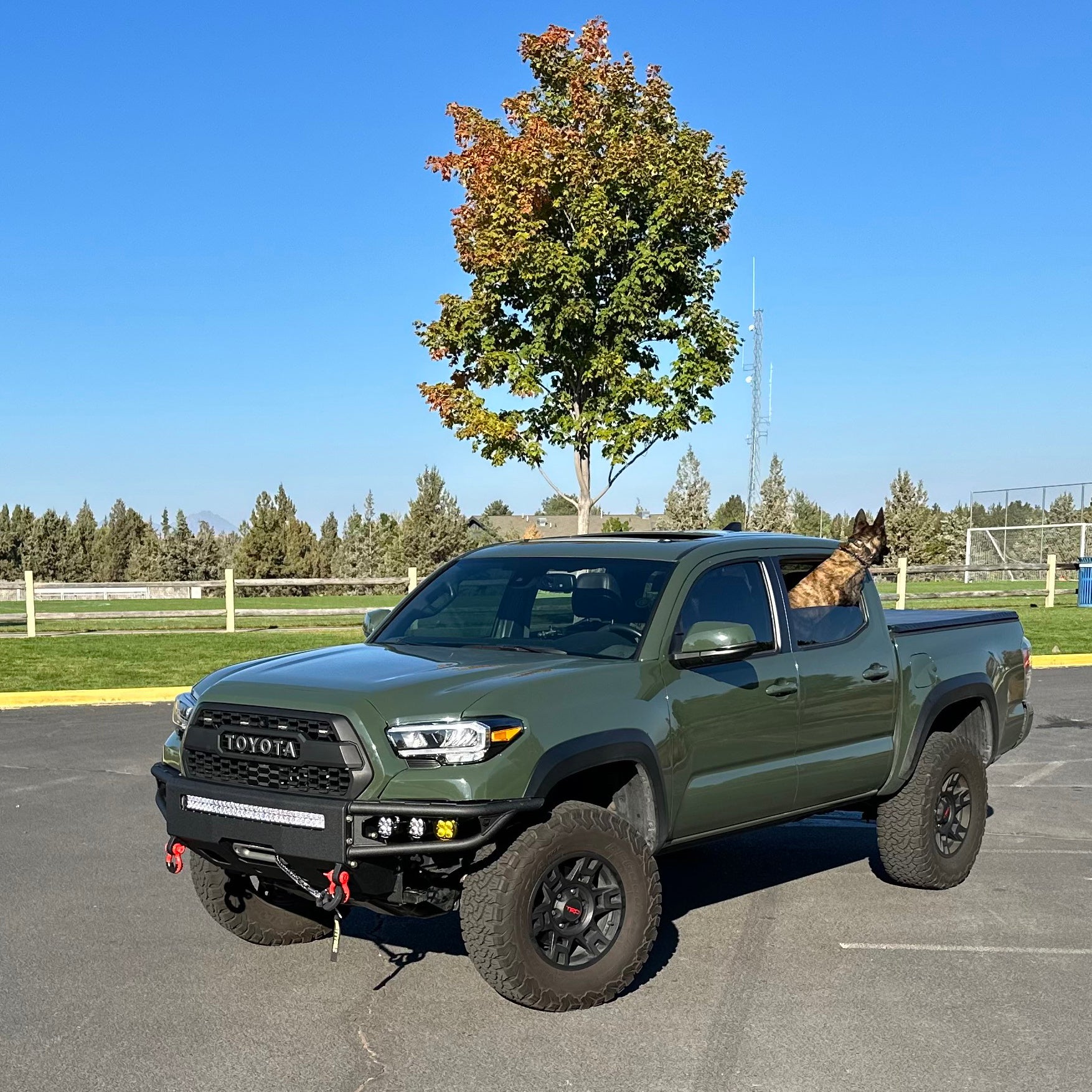 2016-2022 Toyota Tacoma Diablo front winch bumper Chassis Unlimited Inc.