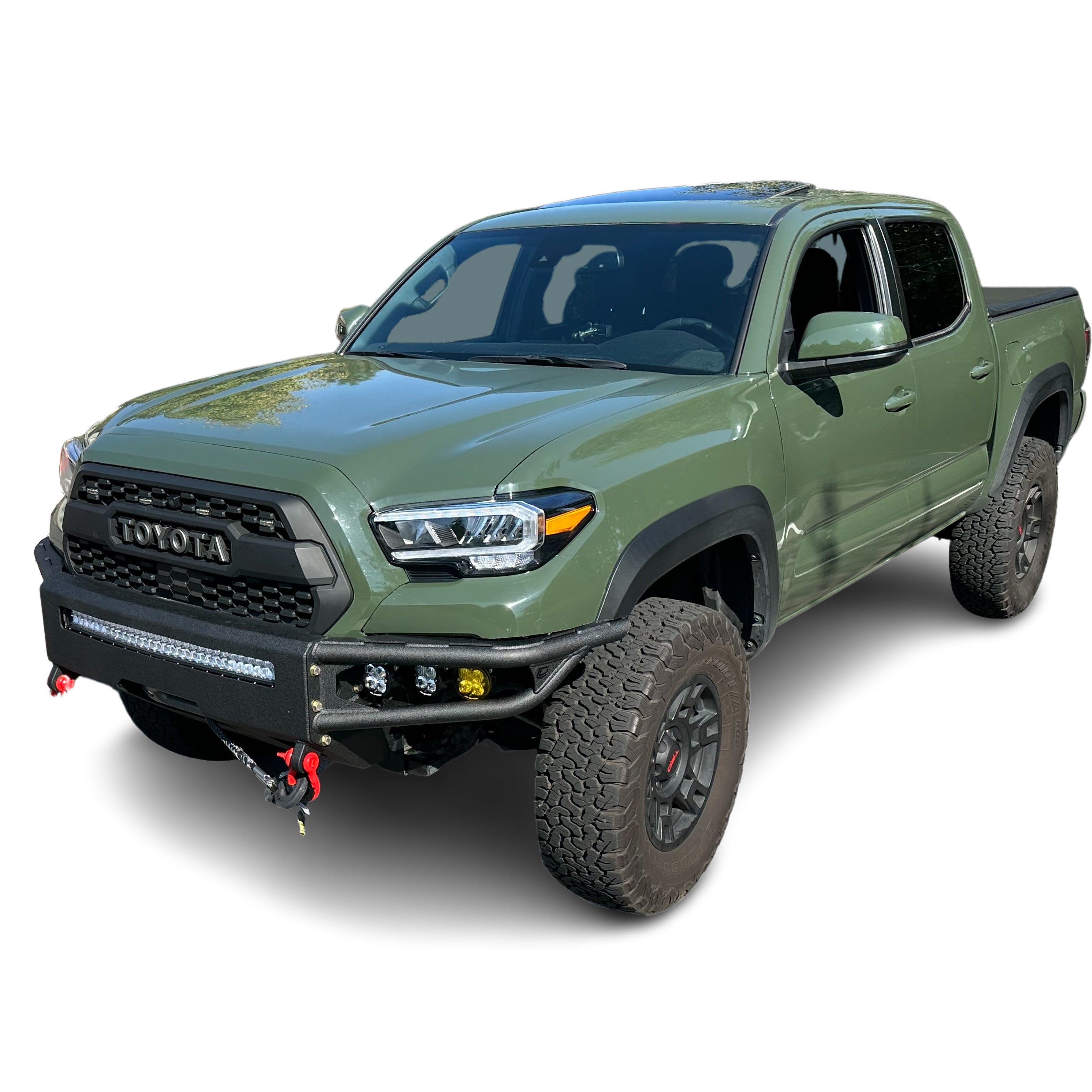 2016-2022 Toyota Tacoma Diablo front winch bumper Chassis Unlimited Inc.