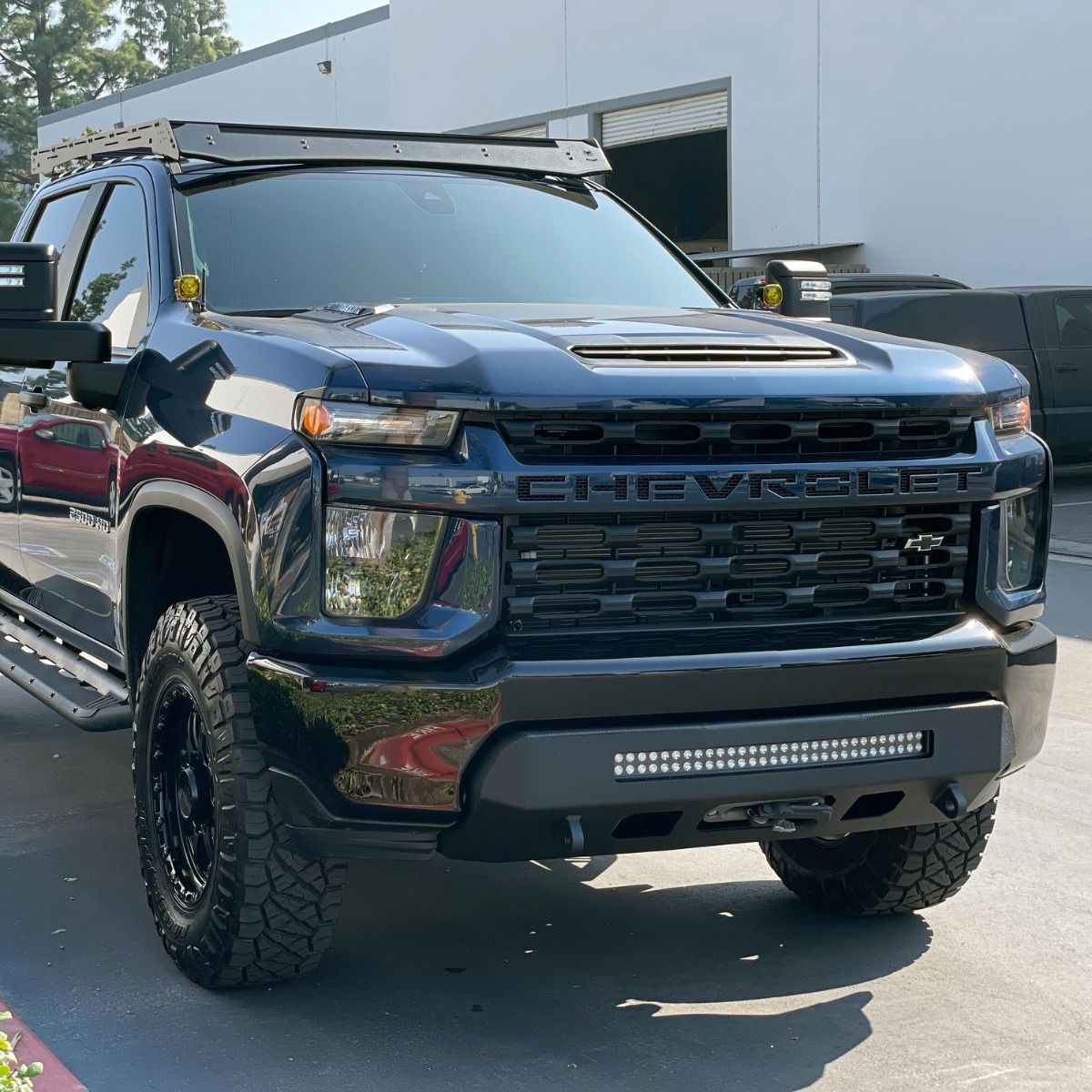 Front Chevy Silverado Bumper 2020–2023