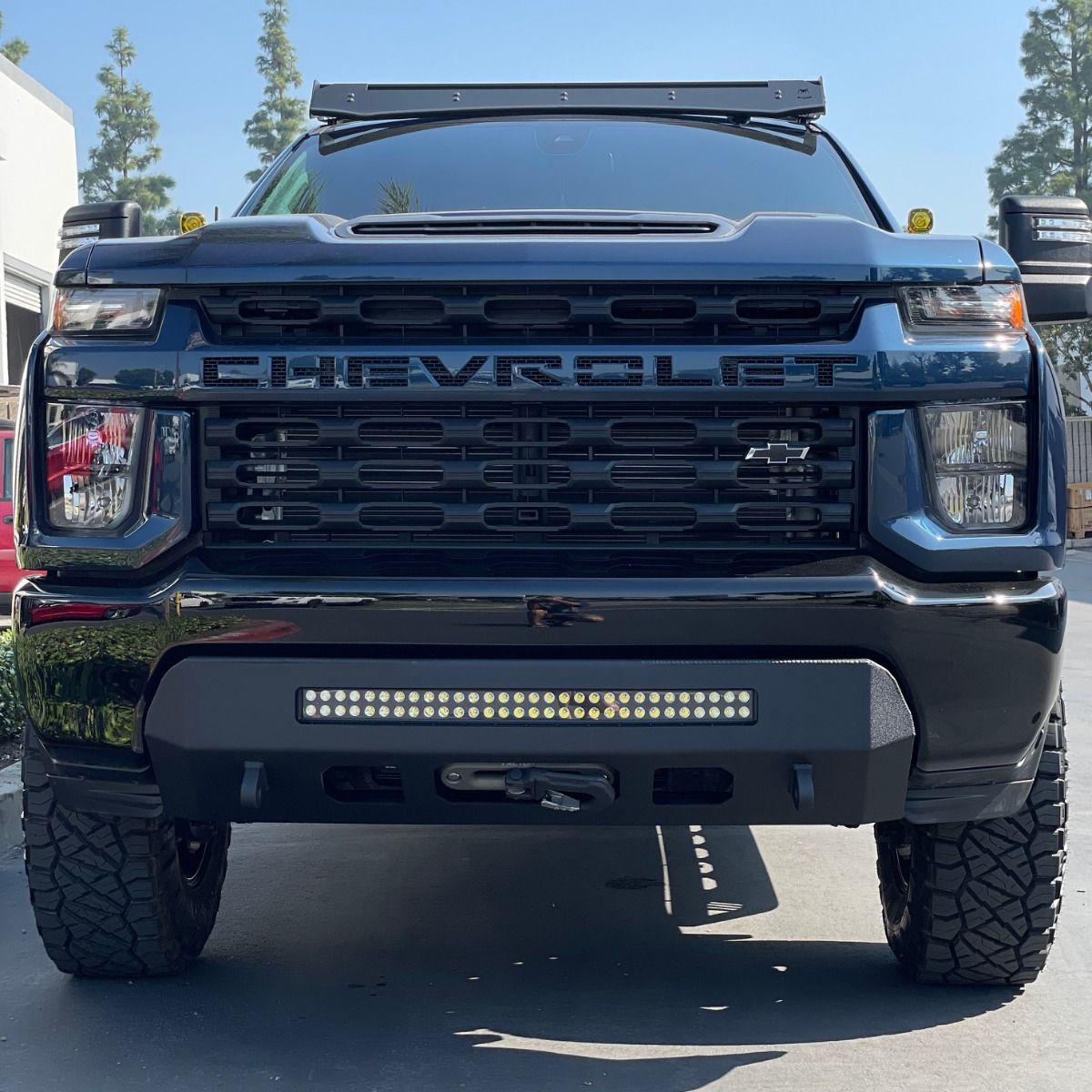 Front Chevy Silverado Bumper 2020–2023