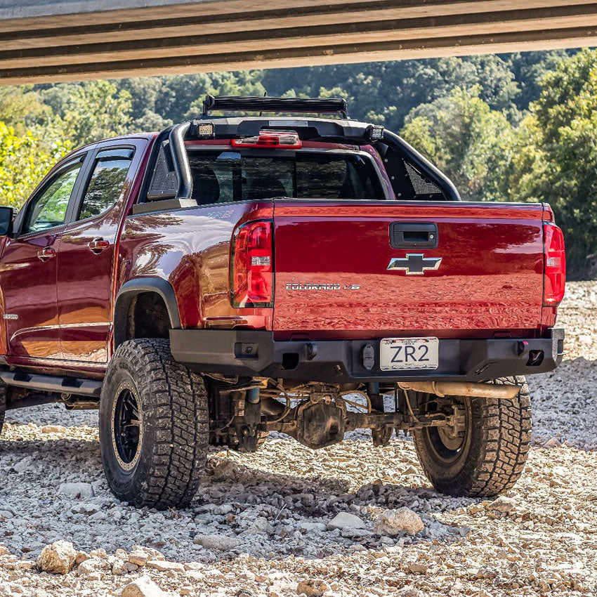 Best 2015-2020 CHEVY Colorado / ZR2 / GMC canton octane high clearance rear bumper chassis unlimited inc.