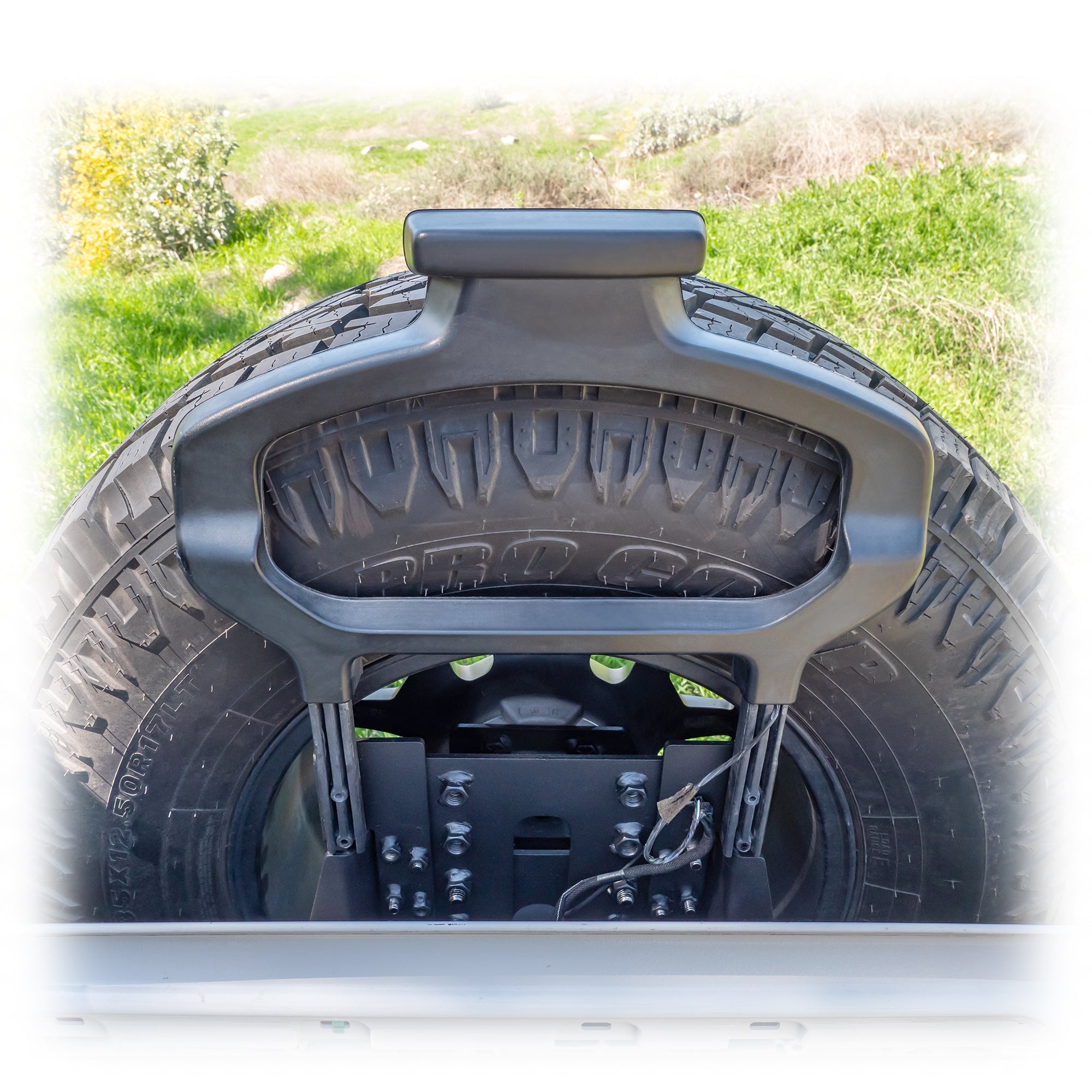 Jeep JL Tailgate Reinforcement Tire Carrier | 2018–2025 - Turn Offroad