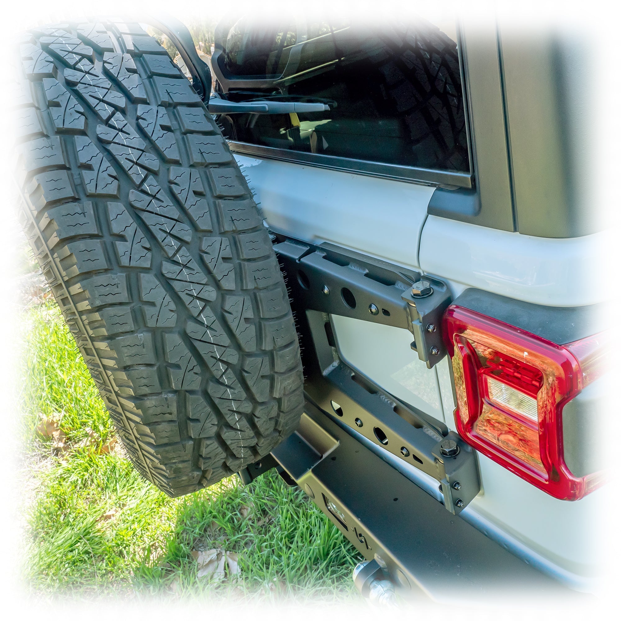Jeep JL Tailgate Reinforcement Tire Carrier | 2018–2025 - Turn Offroad