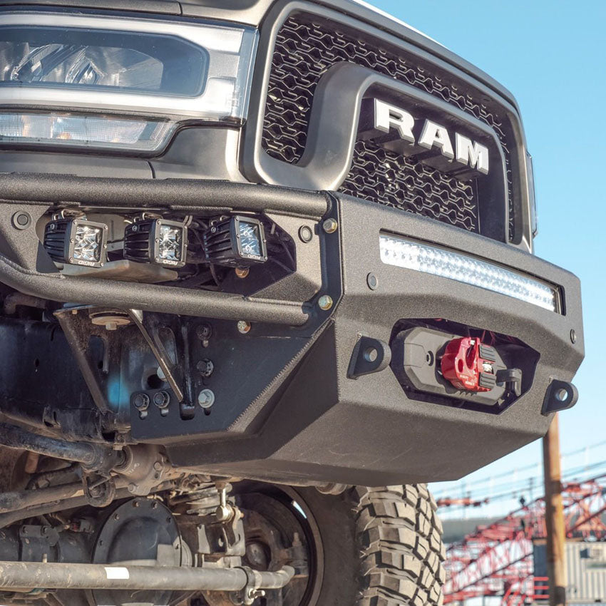 2019-2022 RAM POWERWAGON DIABLO FRONT WINCH BUMPER Chassis Unlimited Inc.