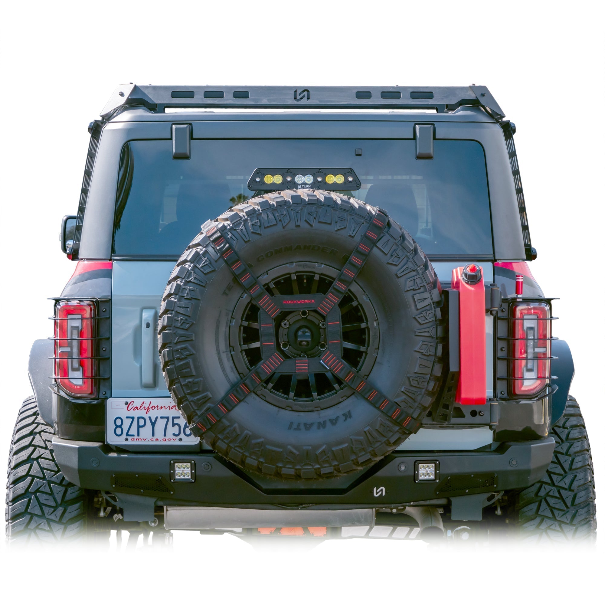 Side MOLLE Panels for 2021+ Ford Bronco 4 - Door Hard Top - Turn Offroad
