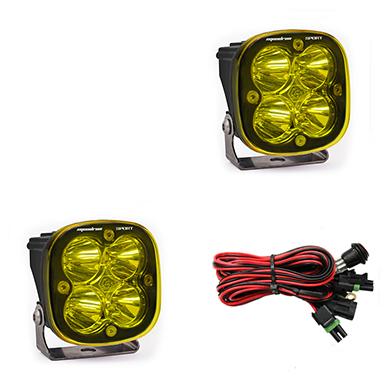 Baja Designs - Squadron SAE Square, LED, Pair