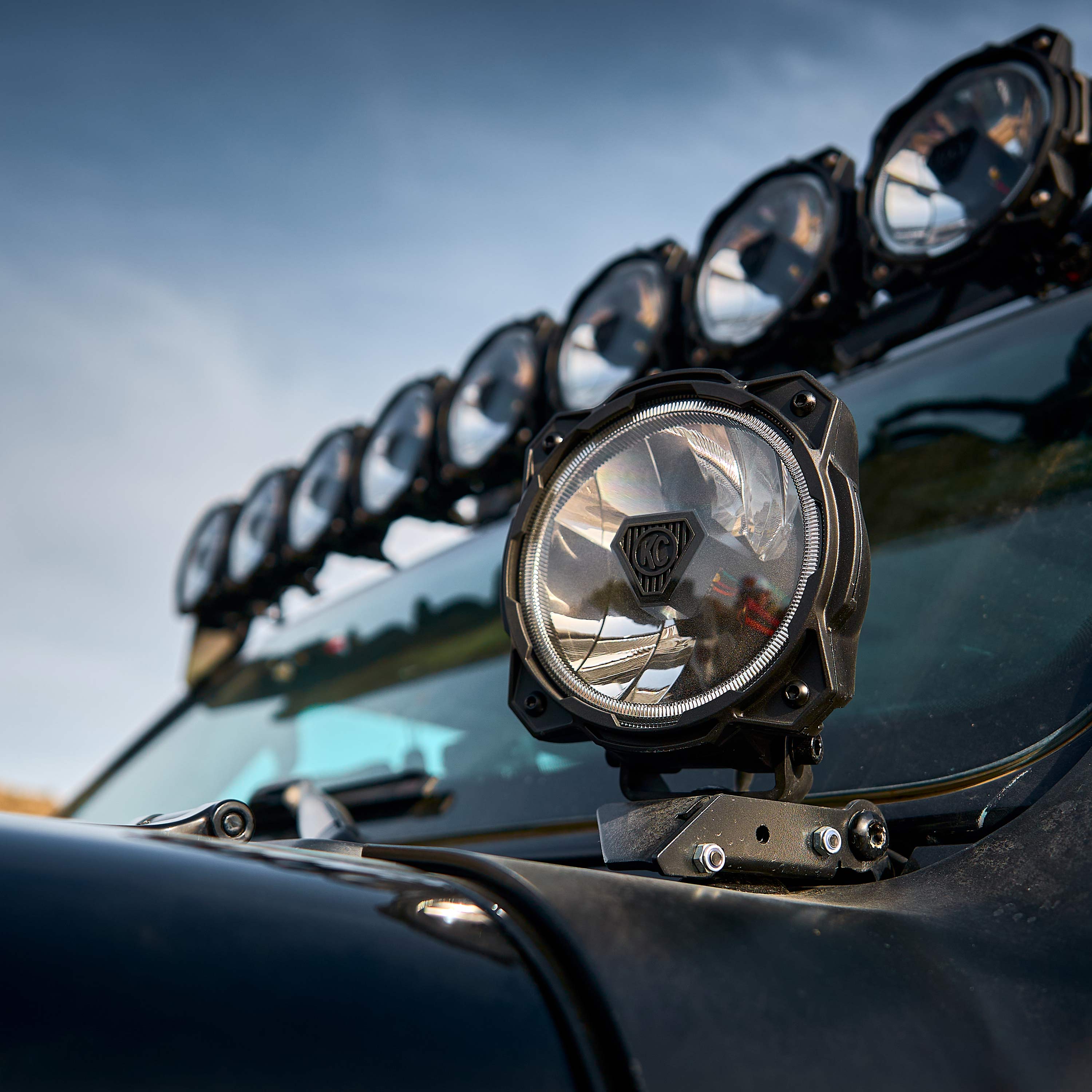 Gravity® Titan™ 6" LED - Single Light - Spot Beam - #91400