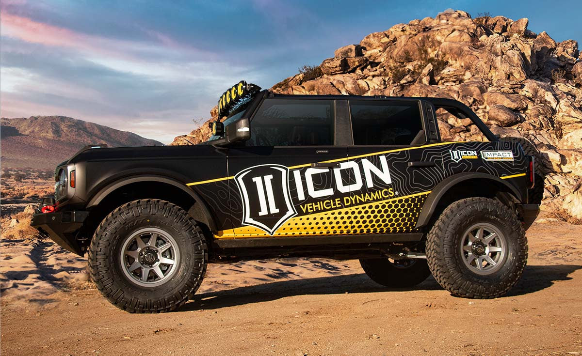 ICON - Billet Upper Control Arms | 21+ Bronco