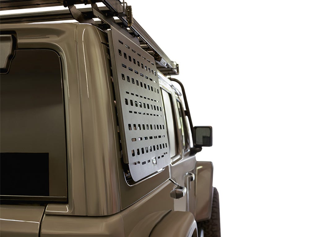 Jeep Wrangler JLU 4 Door Exterior Rear Window Molle Panel Kit / RHS