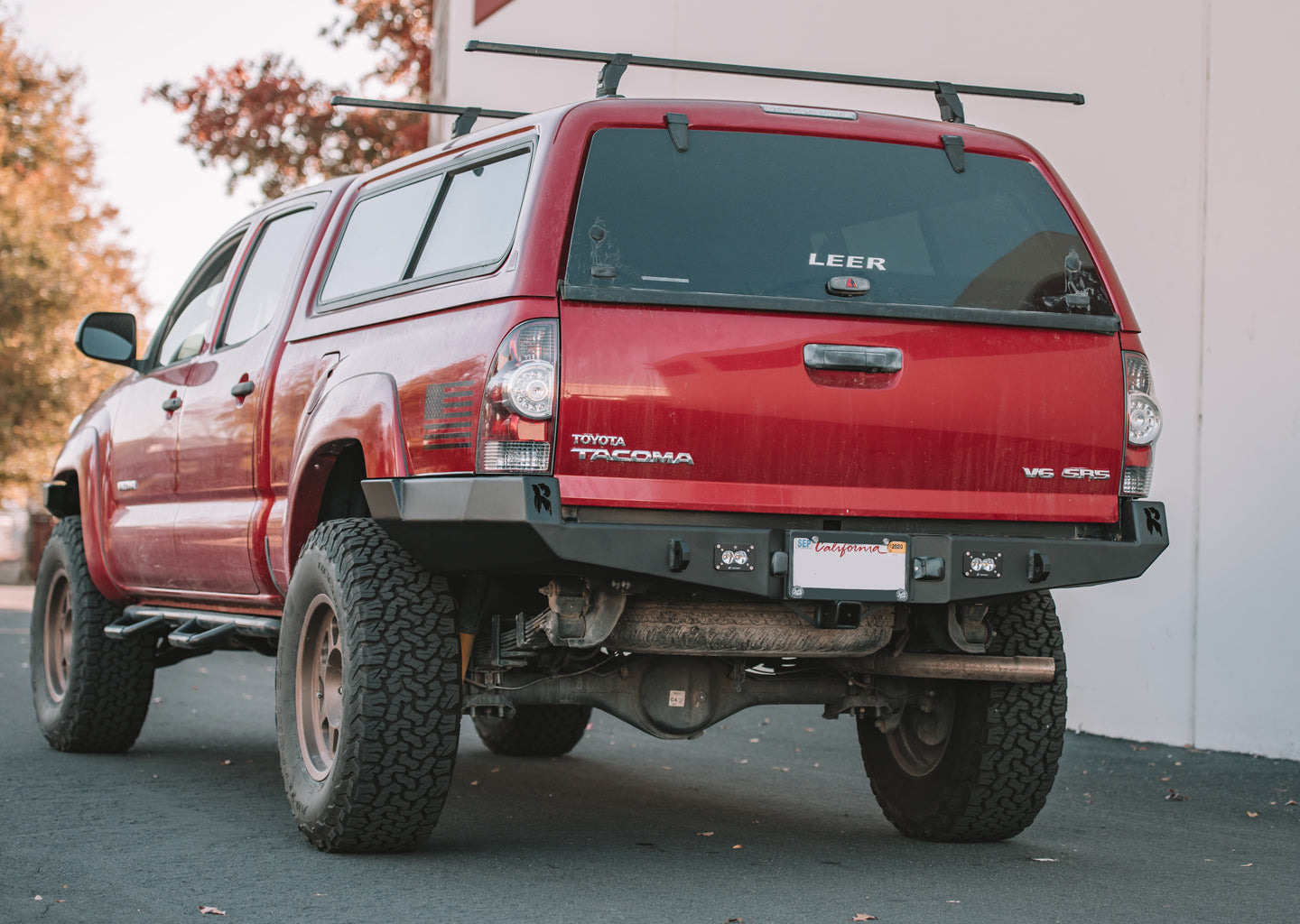 Relentless Off-Road - 2005-2015 Tacoma High Clearance Rear Plate Bumper