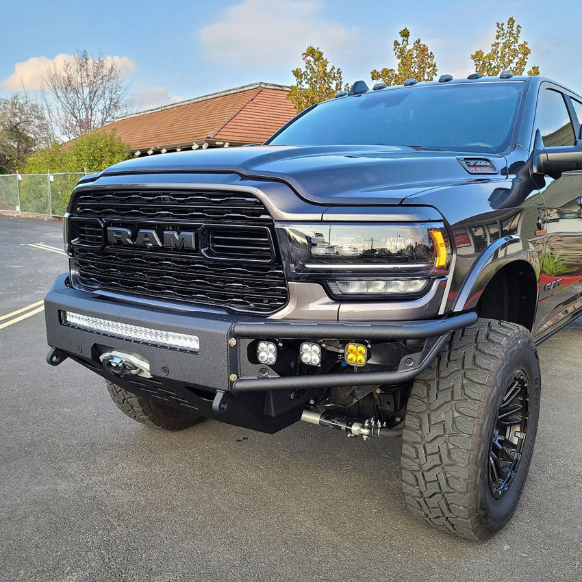 2019-2022 RAM 2500/3500 DIABLO FRONT WINCH BUMPER Chassis Unlimited Inc. 
