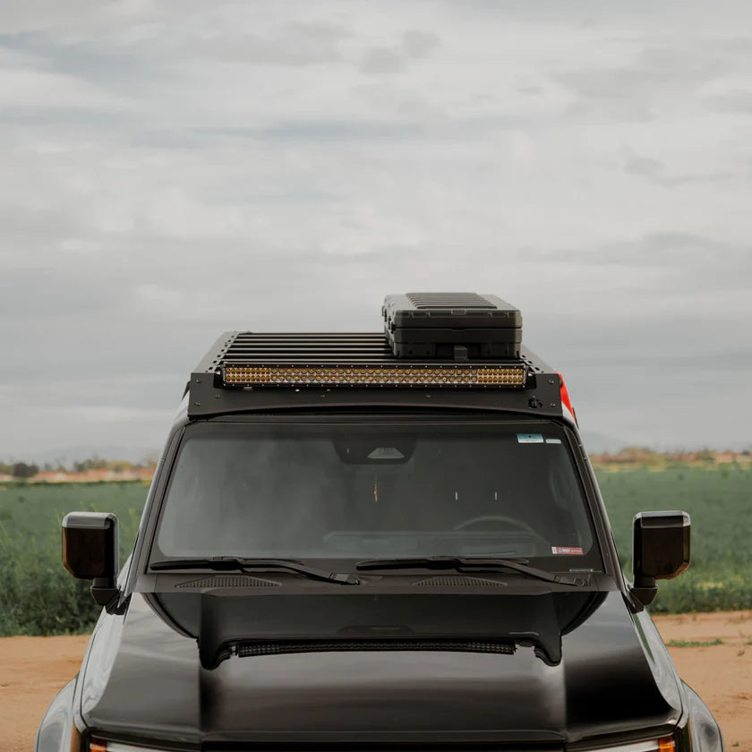 C4 Fabrication - Land Cruiser/GX550 Roof Rack with Optional Light Bar Mount / 250 Series / 2024-2025