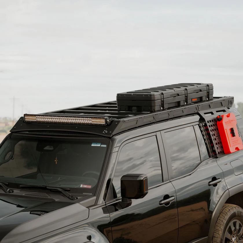 C4 Fabrication - Land Cruiser/GX550 Roof Rack with Optional Light Bar Mount / 250 Series / 2024-2025