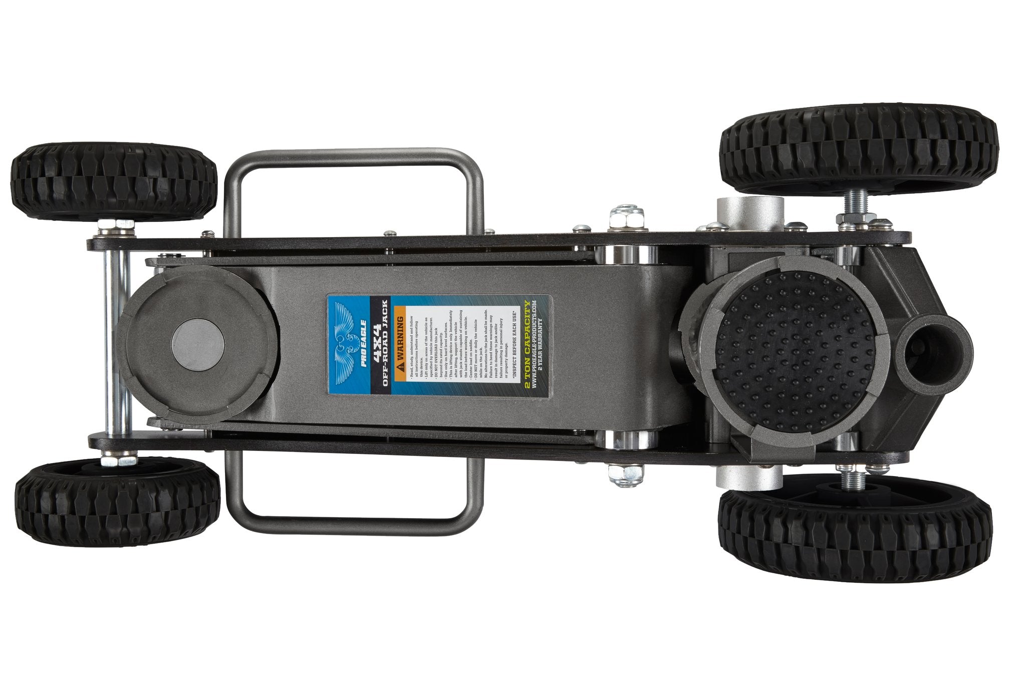 Pro-Eagle 2 Ton Floor Jack, Big Wheel "The Beast" image 3
