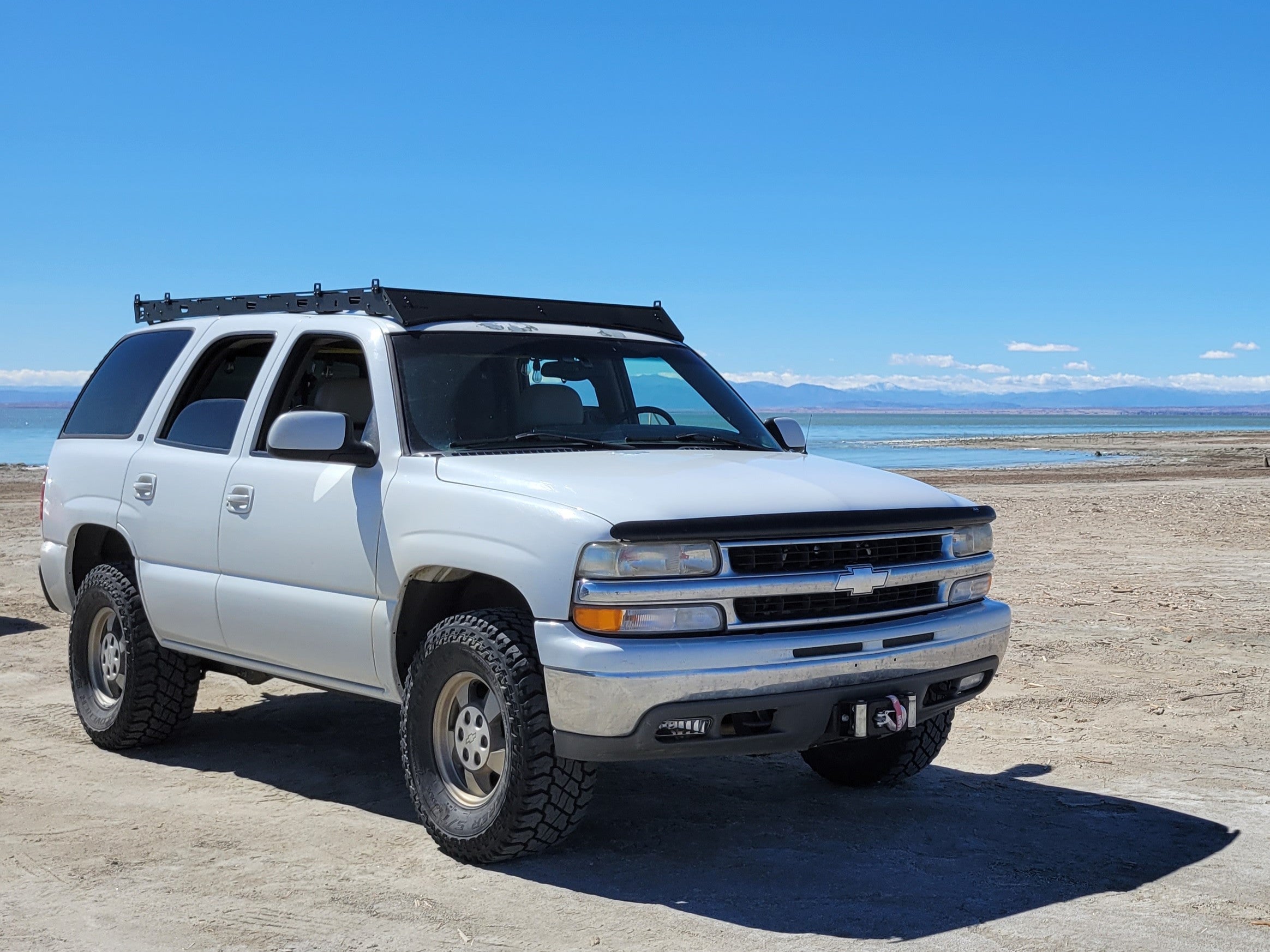 2000-2006 Chevy Tahoe Roof Rack Baseline Overland Beach