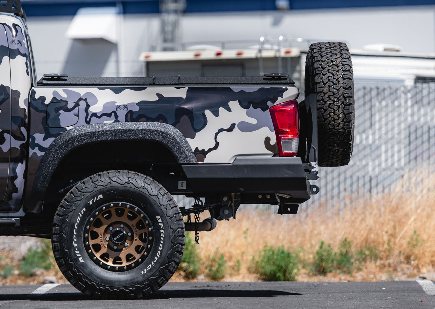 Relentless Off-Road - 2016-2023 Tacoma High Clearance Rear Bumper