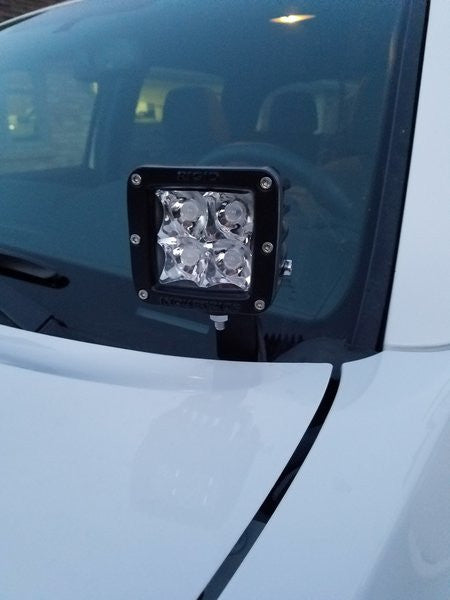 Relentless Off-Road - 2016-2023 Tacoma Hood Hinge Ditch Light Brackets