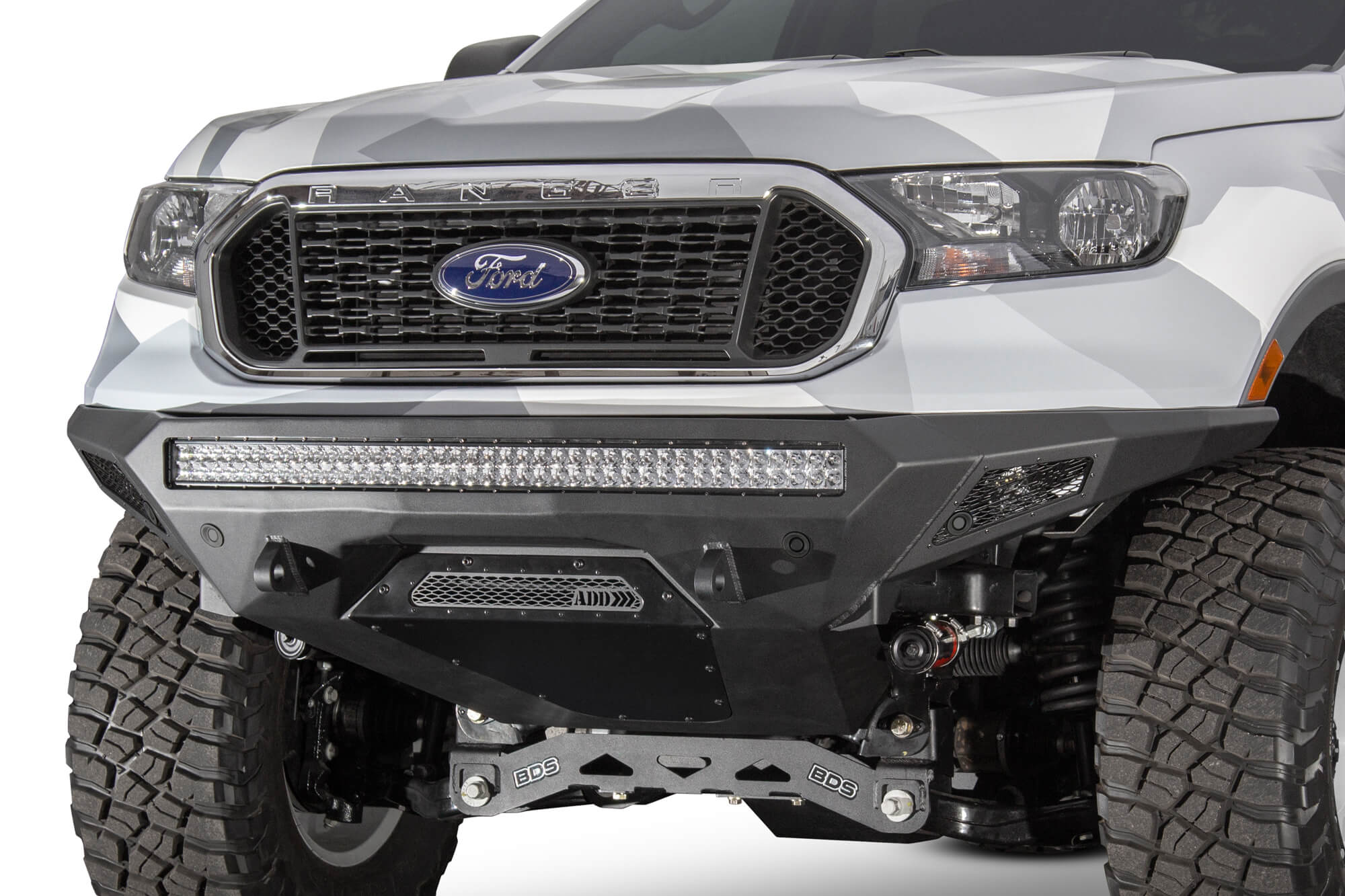 ADD - Stealth Fighter Front Bumper w/ Sensor Cutouts | 19-24 Ranger