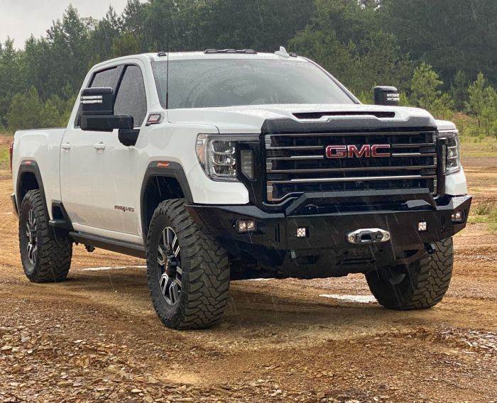 affordable 2000-2022 gmc sierra 2500/3500 octane winch bumper Chassis Unlimited Inc. 