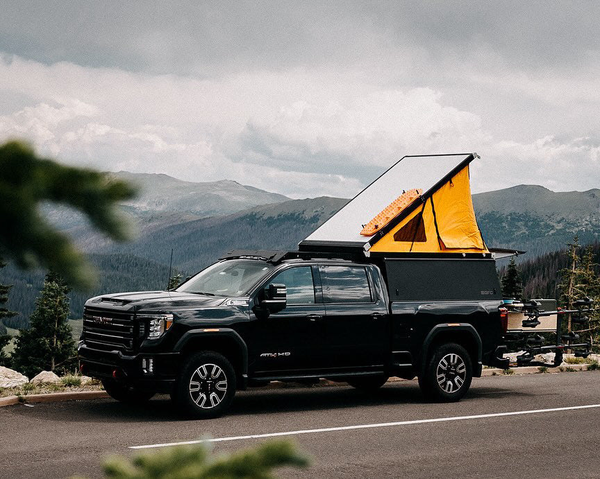 gmc sierra camper roof rack for GFC with Clearance Lights