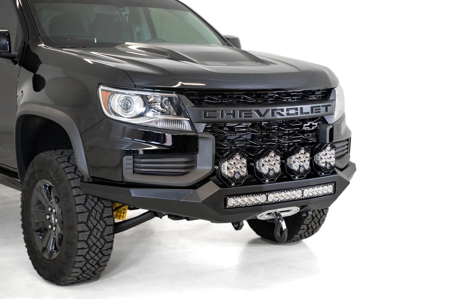 Addictive Desert Designs - 2021-2022 Chevy Colorado ZR2 Stealth Fighter Front Bumper
