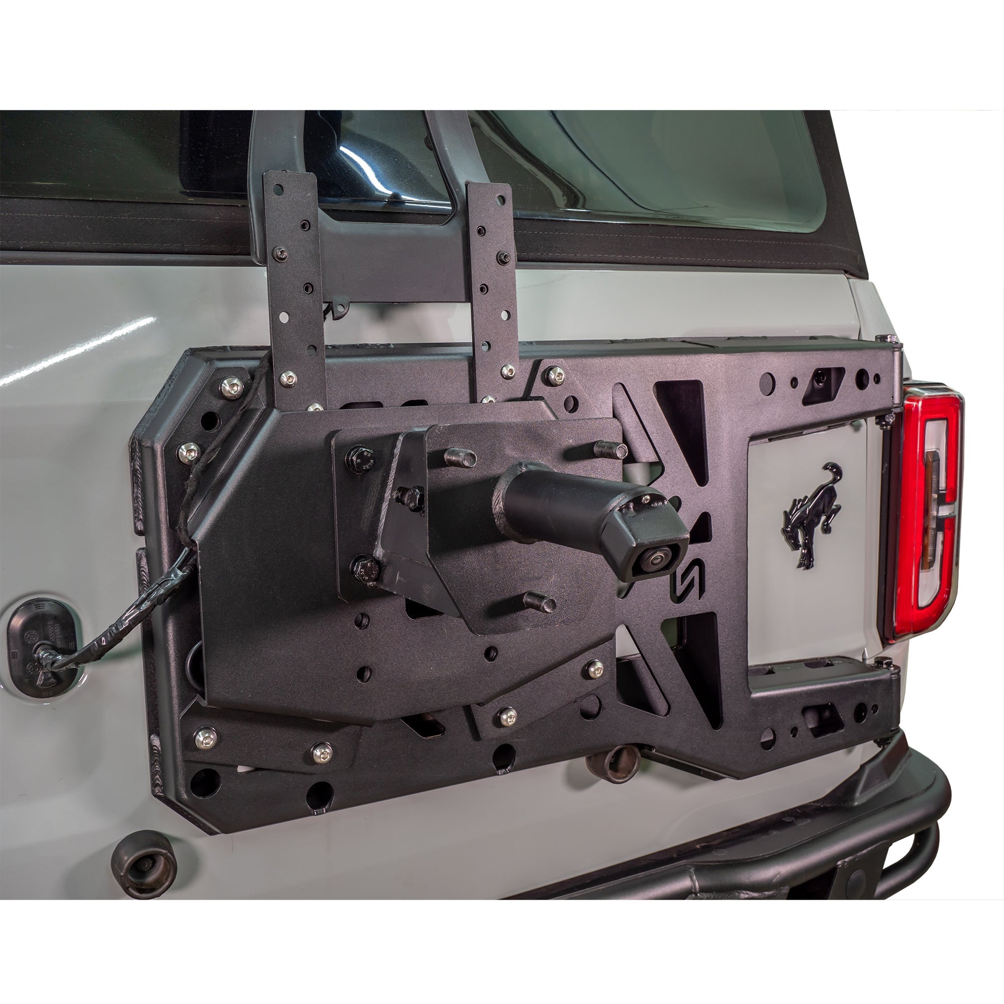 2021+ Ford Bronco Adjustable Tire Carrier & Camera Mount - Turn Offroad