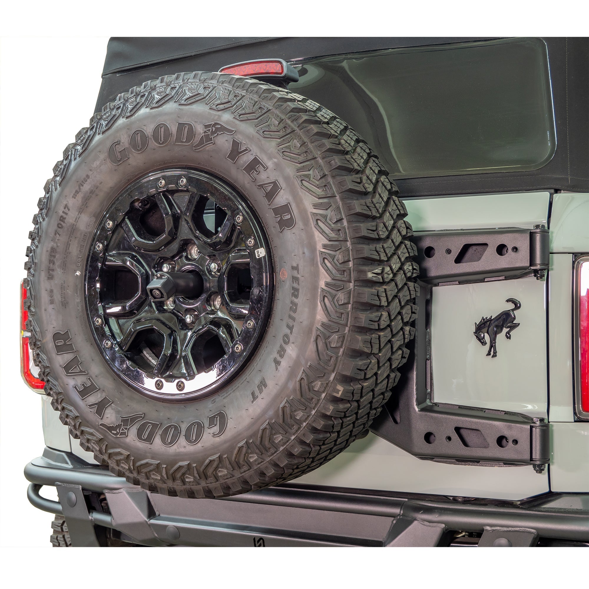 2021+ Ford Bronco Adjustable Tire Carrier & Camera Mount - Turn Offroad