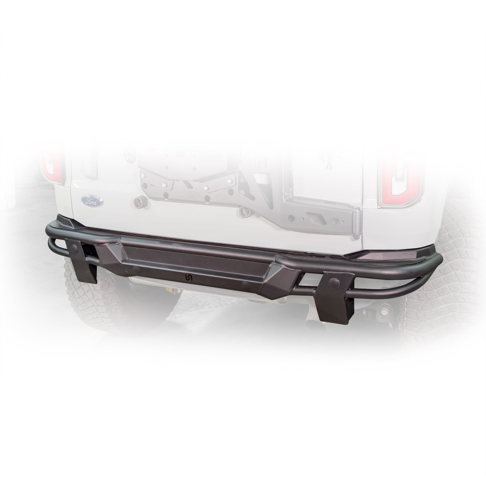 2021+ Ford Bronco Baja Tubular Rear Bumper - Turn Offroad