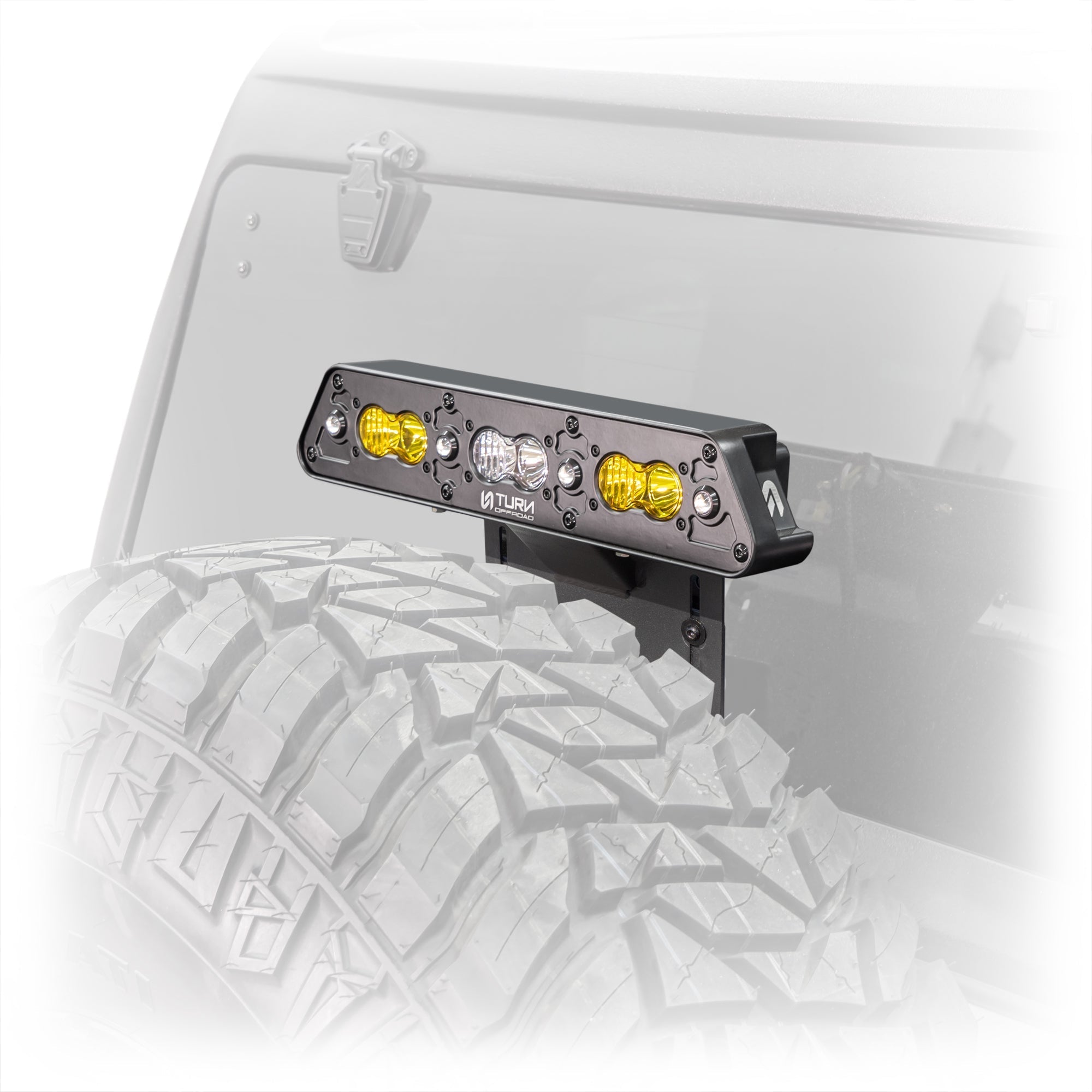 2021+ Ford Bronco Billet Chase Light / 3rd Brake Light - Turn Offroad